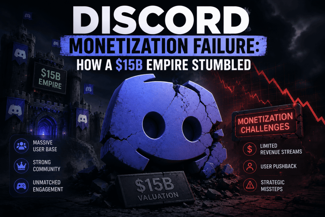 Discord monetization failure — how the platform lost its revenue strategy