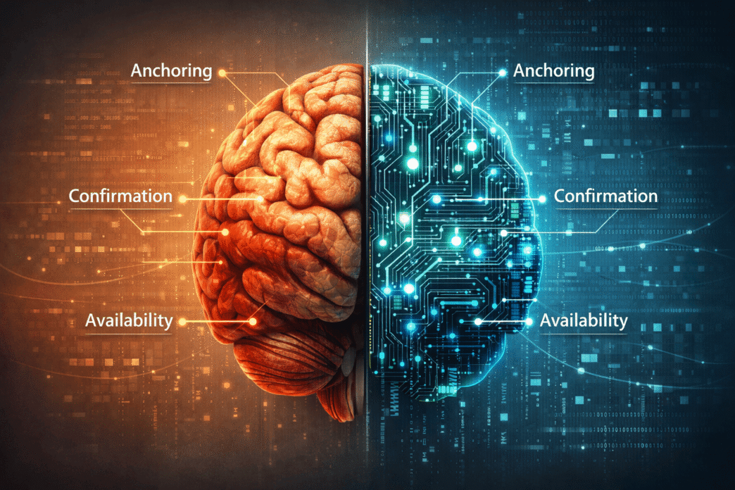 How AI Changes the Way We Think: Cognitive Biases in the Age of Algorithms