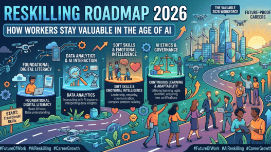 Reskilling Roadmap 2026: How Workers Stay Valuable in the Age of AI
