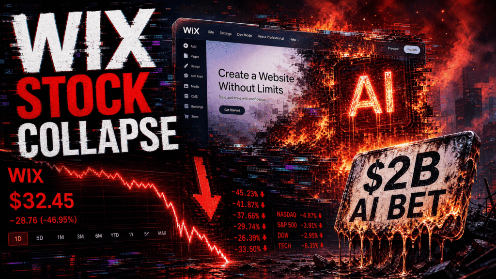 wix stock collapse