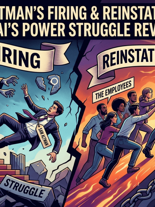 Sam Altman's Firing & Reinstatement: OpenAI's Power Struggle Revealed | TrendAutopsy"